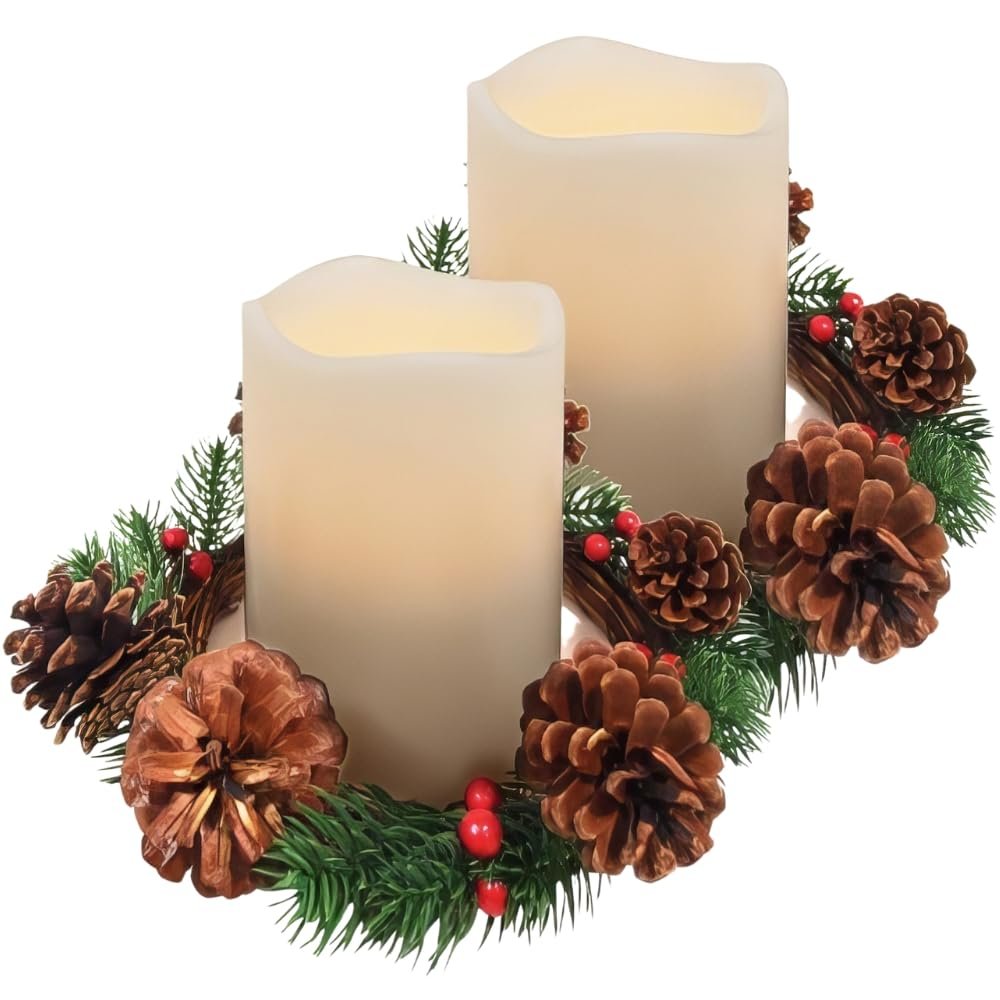 Brite Star 45-711-00_WW Decorated Wreath Dcor