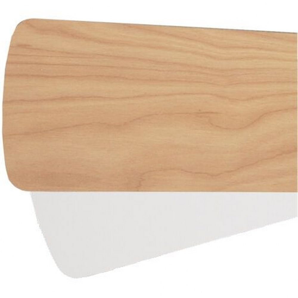 Quorum 4254608121 Traditional Fan Blades from Fan Blades Collection in Two-Tone Finish, 42.00 inches, Maple/Studio White