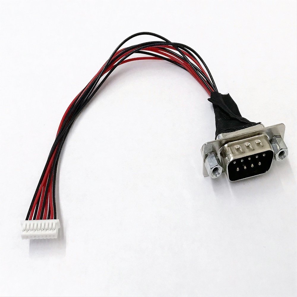 Micro SATA Cables| Serial DB9 Header Cable for NUC Dawson Provo and Tiger Canyon Tall NUCs - 140mm Length, Full Serial Functionality, 1 X 9 Pin Connector, 1.25mm Pitch Female Connector