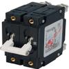 AMRB-7251 Blue Sea C-Series White Toggle Circuit Breaker - Double Pole - 50 AMP view 1