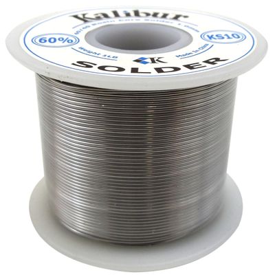 Kalibur KS10 60-40 Rosin Core 19 gauge Solder 1.0 mm - 1Lb Spool