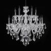 ARRKOYAA Clear 15 Lights K9 Crystal Chandelier Modern Luxurious Light Candle Pendant Lamp Ceiling Living Room Lighting for Dining Living Room Bedroom Hallway Entry 32x35 Inch Gifts(Color Clear) view 2