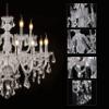 ARRKOYAA Clear 15 Lights K9 Crystal Chandelier Modern Luxurious Light Candle Pendant Lamp Ceiling Living Room Lighting for Dining Living Room Bedroom Hallway Entry 32x35 Inch Gifts(Color Clear) view 3