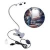 ZJchao Clip on Light, Makeup LED Lights USB Cosmetic Lamp Eyebrow Lip Beauty Salon Desktop Led Lights with Clip Reading Desk Light Book Light for Desk Bed Headboard Makeup view 1