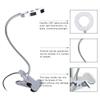 ZJchao Clip on Light, Makeup LED Lights USB Cosmetic Lamp Eyebrow Lip Beauty Salon Desktop Led Lights with Clip Reading Desk Light Book Light for Desk Bed Headboard Makeup view 4