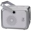 Jensen FM Stereo CD555 Bluetooth Boombox, Silver, 7.00 x 9.75 x 6.00 inches view 4
