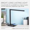 Adesso 4220-01 Aidan LED Desk Lamp Wireless Charging, 7W LED, 5W QI, USB Port, Indoor Lighting Lamps , Black view 2
