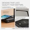 Adesso 4220-01 Aidan LED Desk Lamp Wireless Charging, 7W LED, 5W QI, USB Port, Indoor Lighting Lamps , Black view 4