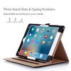 ProCase for iPad Pro 9.7 Case 2016 (Old Model), PU Leather Stand Folio Cover for iPad Pro 9.7 Inch (A1673/A1674/A1675) with 3 Viewing Angles & Pencil Holder & Document Card Pocket -Black view 3