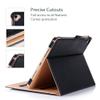 ProCase for iPad Pro 9.7 Case 2016 (Old Model), PU Leather Stand Folio Cover for iPad Pro 9.7 Inch (A1673/A1674/A1675) with 3 Viewing Angles & Pencil Holder & Document Card Pocket -Black view 4