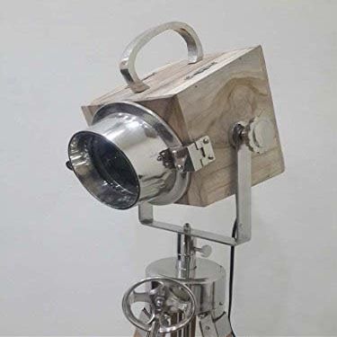 THOR INSTRUMENTS Retro Vintage Industrial Wooden Spotlight LAMP Light Home Decor Rustic Vintage Home Decor Gifts
