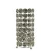 Cory Martin W-5153 Acrylic & Polished Nickel Uplight, Clear/Polished Nickel, 11" view 1