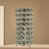 Cory Martin W-5153 Acrylic & Polished Nickel Uplight, Clear/Polished Nickel, 11" view 2