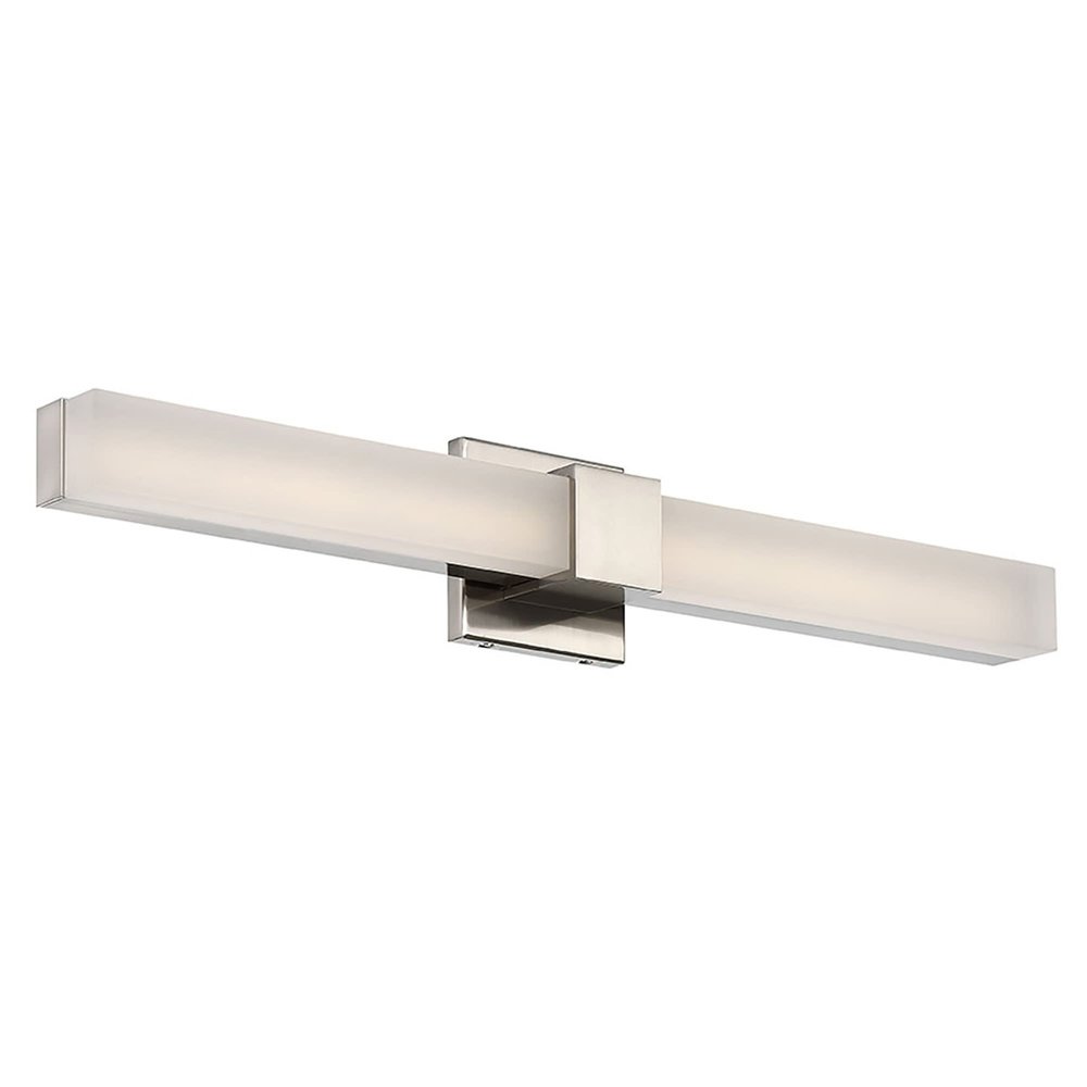 WAC Lighting dweLED, Esprit 26in LED Bathroom Vanity or Wall Light 3000K in Brushed Nickel