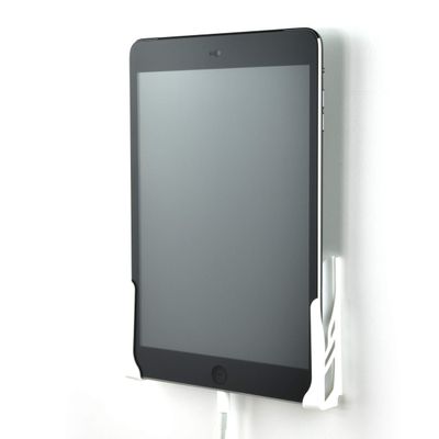Dockem Koala Wall Mount 2.0: Damage-Free Universal Dock for Smartphone, Tablet, eReader: for iPad 1, 2, 3, 4, Air, Mini, iPad Pro, Samsung Galaxy Tab/Note, Google Nexus, Microsoft Surface (White)