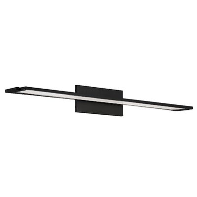 WAC Lighting dweLED, Line 36in LED Bathroom Vanity or Wall Light 3000K in Black