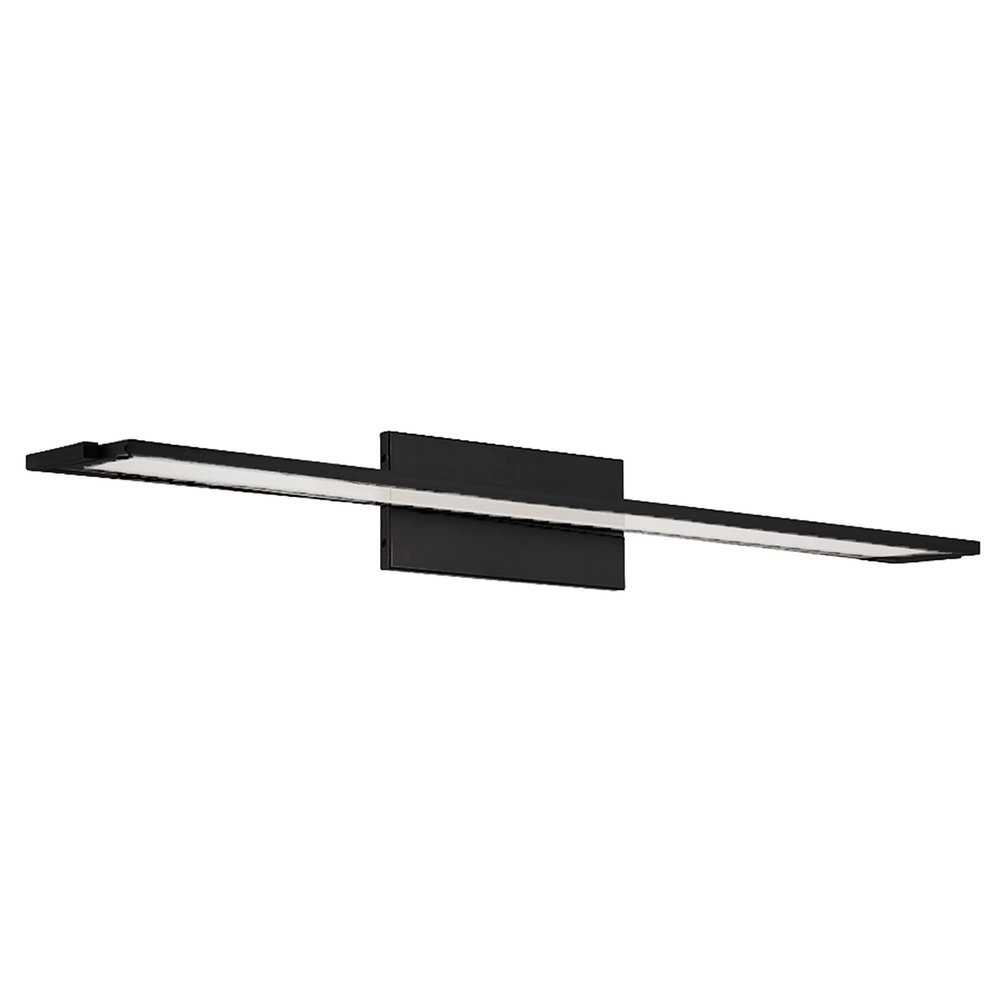 WAC Lighting dweLED, Line 36in LED Bathroom Vanity or Wall Light 3000K in Black