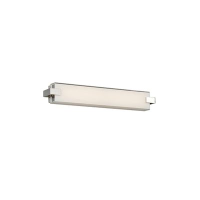 WAC Lighting dweLED, Bliss 22in LED Bathroom Vanity or Wall Light 3500K in Polished Nickel