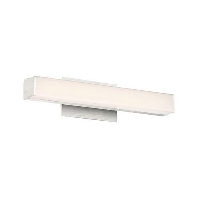 WAC Lighting WS-77612-27-AL Brink LED Bathroom Vanity & Wall Light Fixture, Brushed Aluminum