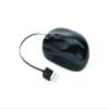 KMW Kensington Retractable Mobile Mouse-Retractable Mobile Mouse, 2-1/2"x4 x1-1/2, Black view 2
