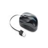 KMW Kensington Retractable Mobile Mouse-Retractable Mobile Mouse, 2-1/2"x4 x1-1/2, Black view 4