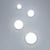 WAC Lighting dweLED, Dot 12in LED Round Flush Mount 3000K in Stainless Steel view 4