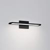 WAC Lighting dweLED, Line 18in LED Bathroom Vanity or Wall Light 3000K in Black view 3