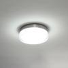 WAC Lighting dweLED, Dot 9in LED Round Flush Mount 3000K in Stainless Steel view 3