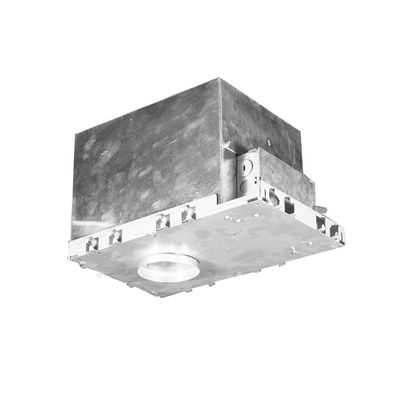 Jesco Lighting RS3001ICA Accessory - 3" Line Voltage Air Tight Ic Housing for New Construction, Silver Finish