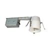 Jesco Lighting RS3001R Accessory - 3" Line Voltage Non-Ic Housing for Remodeling, Silver Finish view 1