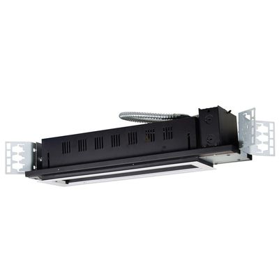 Jesco Lighting Four Light 3.5 Inch Housing and Trim Unit-Black Finish