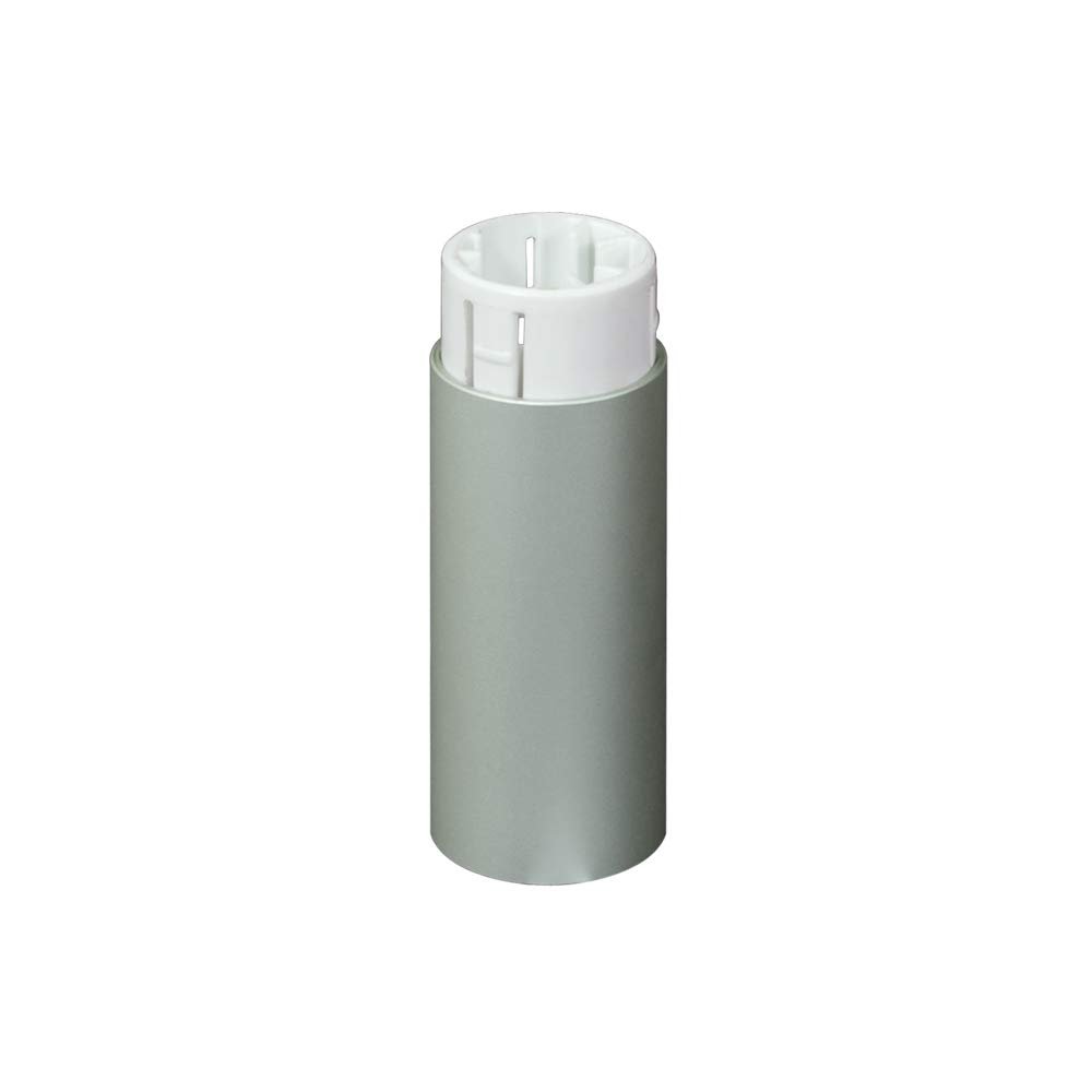 Jesco Lighting SD108CC-SPC-S Mizar - 1" Blank Section, Silver Finish