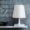 UDO White Bedside Touch Table Lamp with Morden PC Plastic and Adjustable Control Bright for Bedroom Nightstand and Small Primitive Desk Reading view 3