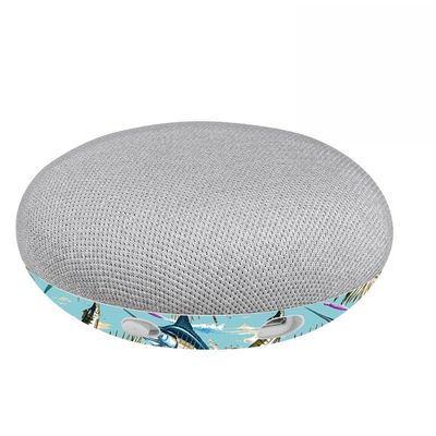 MightySkins Skin Compatible with Google Home Mini - Island Fish | Protective, Durable, and Unique Vinyl Decal wrap Cover | Easy to Apply, Remove, and Change Styles | Made in The USA