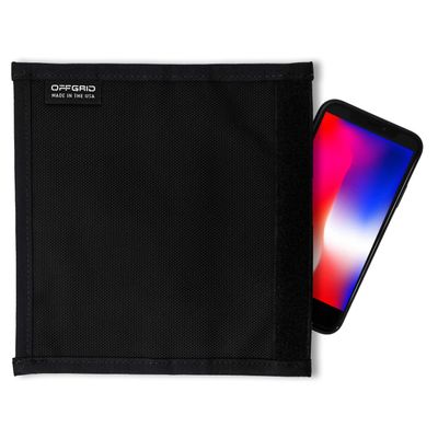 OFFGRID Non Window Faraday Bag For Phone, Signal Blocking, Made In USA