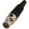 Amphenol AG4F 4-Pin Mini XLR Female Cable Connector view 1