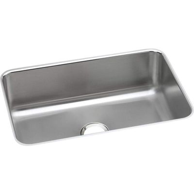 Elkay DXUH2416 Dayton Single Bowl Undermount Stainless Steel Sink, 27 x 19