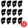 Beistle 12-Piece Phantom Masks in Black, Half-Face Masquerade Masks, Halloween Costume Party Accessories, Theater Costume Accessories view 4