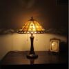CHLOE Lighting GODWINE Tiffany-Style 2 Light GeometricTable Lamp 16" Shade view 3