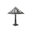 CHLOE Lighting Wylie Tiffany-Style 2 Light Mission Table Lamp 16" Shade view 2