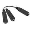 Duttek Guitar Y Cable, 6.35mm 1/4 inch Mono TS Female to 2x6.35mm 1/4 Inch Mono TS Female Y Splitter Cable 20cm/8inch (635F-2FMTS) view 1