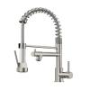 AIMADI Contemporary Kitchen Sink Faucet,Single Handle Stainless Steel Kitchen Faucets with Pull Down Sprayer,Brushed Nickel view 1