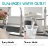 AIMADI Contemporary Kitchen Sink Faucet,Single Handle Stainless Steel Kitchen Faucets with Pull Down Sprayer,Brushed Nickel view 4