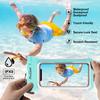 ProCase 2 Pack Waterproof Phone Pouch, Underwater Phone Case Up to 7", Dry Bag for iPhone 17 Air 16 15 14 13 Pro Plus Max, Galaxy S24 S23 S22 Ultra Pixel, Beach Essentials -Green & Black view 3