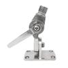 Fishmaster Boat Ratchet Mount Antenna Base for GPS, FM, AM, UHF, VHF - 1"-14" Male Threads, Dual Axis Adjustment, Marine Grade Stainless Steel view 1