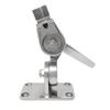 Fishmaster Boat Ratchet Mount Antenna Base for GPS, FM, AM, UHF, VHF - 1"-14" Male Threads, Dual Axis Adjustment, Marine Grade Stainless Steel view 3