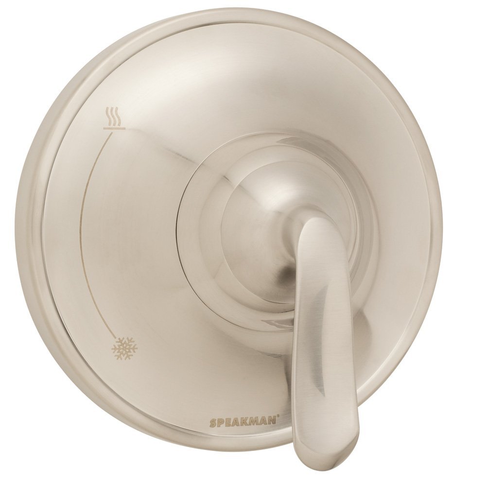 Speakman CPT-7000-P-BN Caspian Pressure Balance Shower Valve Trim, Brushed Nickel (Valve Not Included)