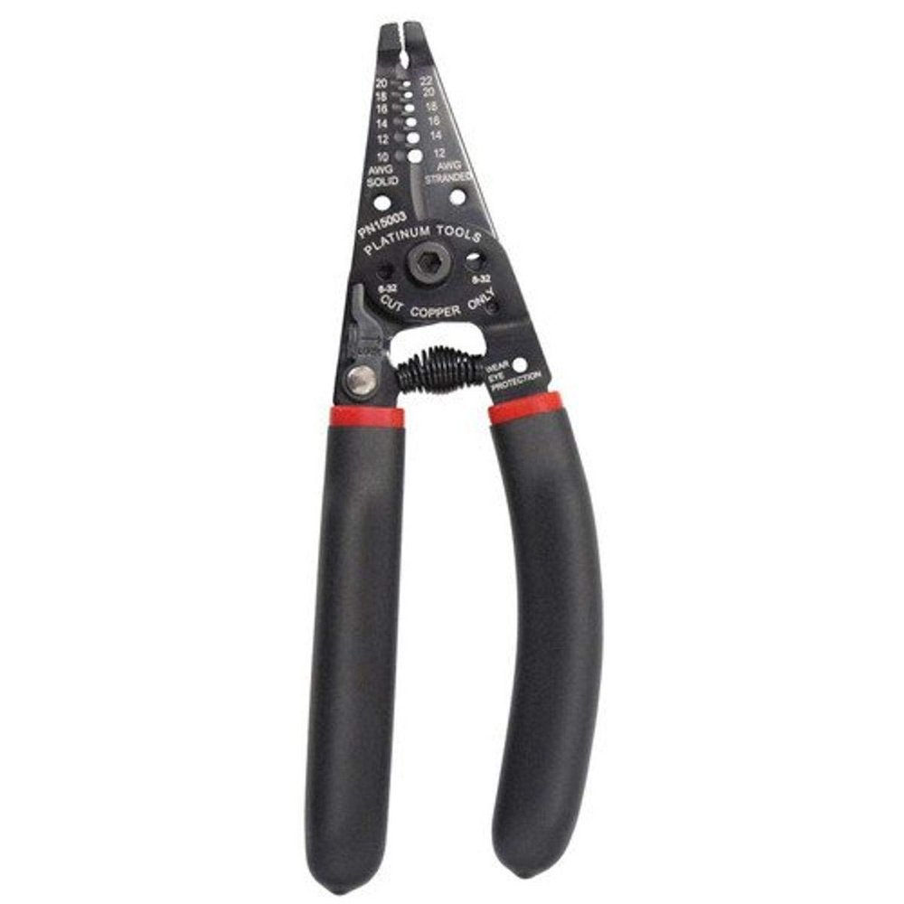 Platinum Tools 15003C ProStrip 10/20 Wire Stripper,Black