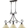 Quorum International 6554-3-86 Bryant 3 Light Island, Oiled Bronze view 1