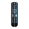 GE Backlit Universal Remote Control for Samsung, Vizio, LG, Sony, Sharp, Roku, Apple TV, RCA, Panasonic, Smart TV, Streaming Players, Blu-Ray, DVD, 4-Device, Black, 40081 Black, Backlit view 3